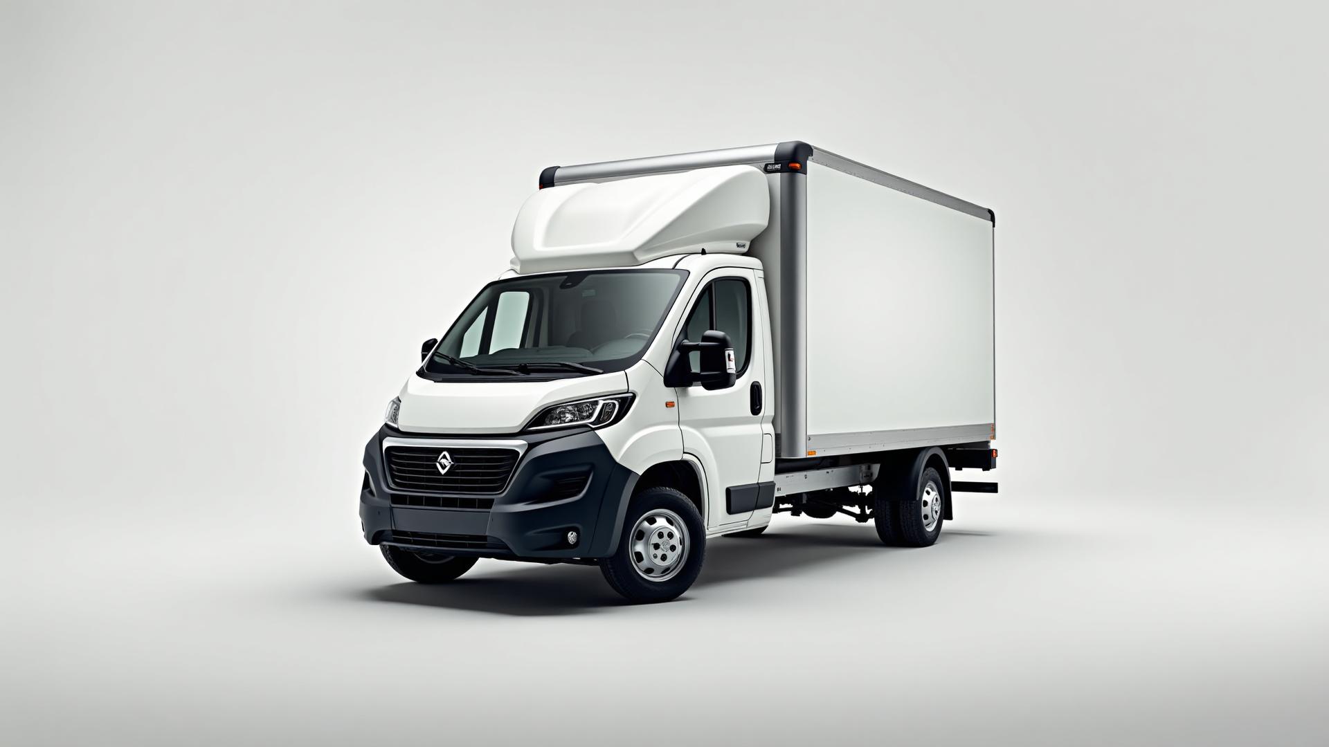 Commercial van fleet prepared for auction disposal